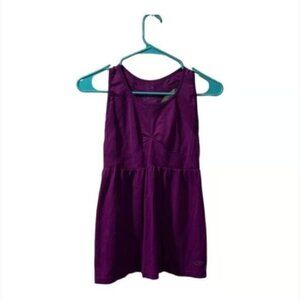 C9 Champion Activewear Racerback Tank Top Purple Built in Bra Size Med EUC #M280